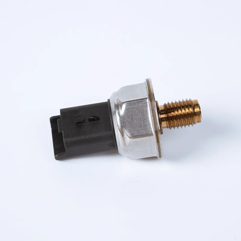 5pcs Durable Rail Pressure Sensor Diesel Vehicle Common Rail System Fuel Pressure Sensor Engine Oil Rail Pressure Detection