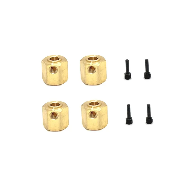 محاور واسعة وأعمدة إخراج مطورة لسيارات MJX H8H/ YIKONG YK4082/4102/6061 RC 6 نحاس/فولاذ مقاوم للصدأ/مواد محشوة