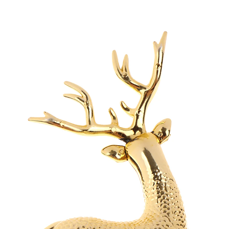 Christmas Decorations 2023 Artificial Simulation Christmas Sika Deer Figures Ornaments For Home Decorations Room Decor Interior
