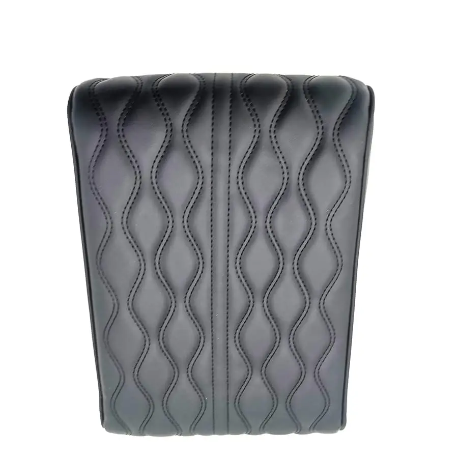 Car Armrest Pad Cover Universal Center Console Wave Pattern Auto Seat Armrests Box Protection Cushion Hand Supports