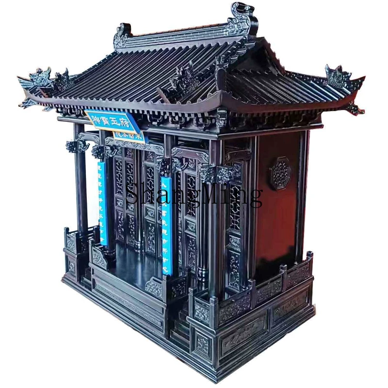 SM Premium Sensory with Door Palace Rooftop Buddha Niche Fragrant Camphor Wood Table Buddha Cabinet Table Buddha Table