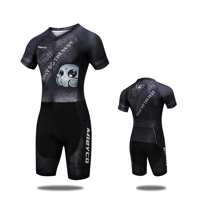Mieyco Herren-Triathlon-Skinsuit, schnelltrocknender Einteiler, Tri-Anzug für Radfahren, Laufen, Schwimmen, Rennen, Team-Bike-Sportbekleidung – Detail 10