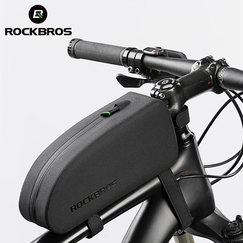 ROCKBROS Bike Bag Bicycle Panniers Frame Top Front Tube Waterproof Bag Cycling MTB Road Bag Storage Bicycle Accessories