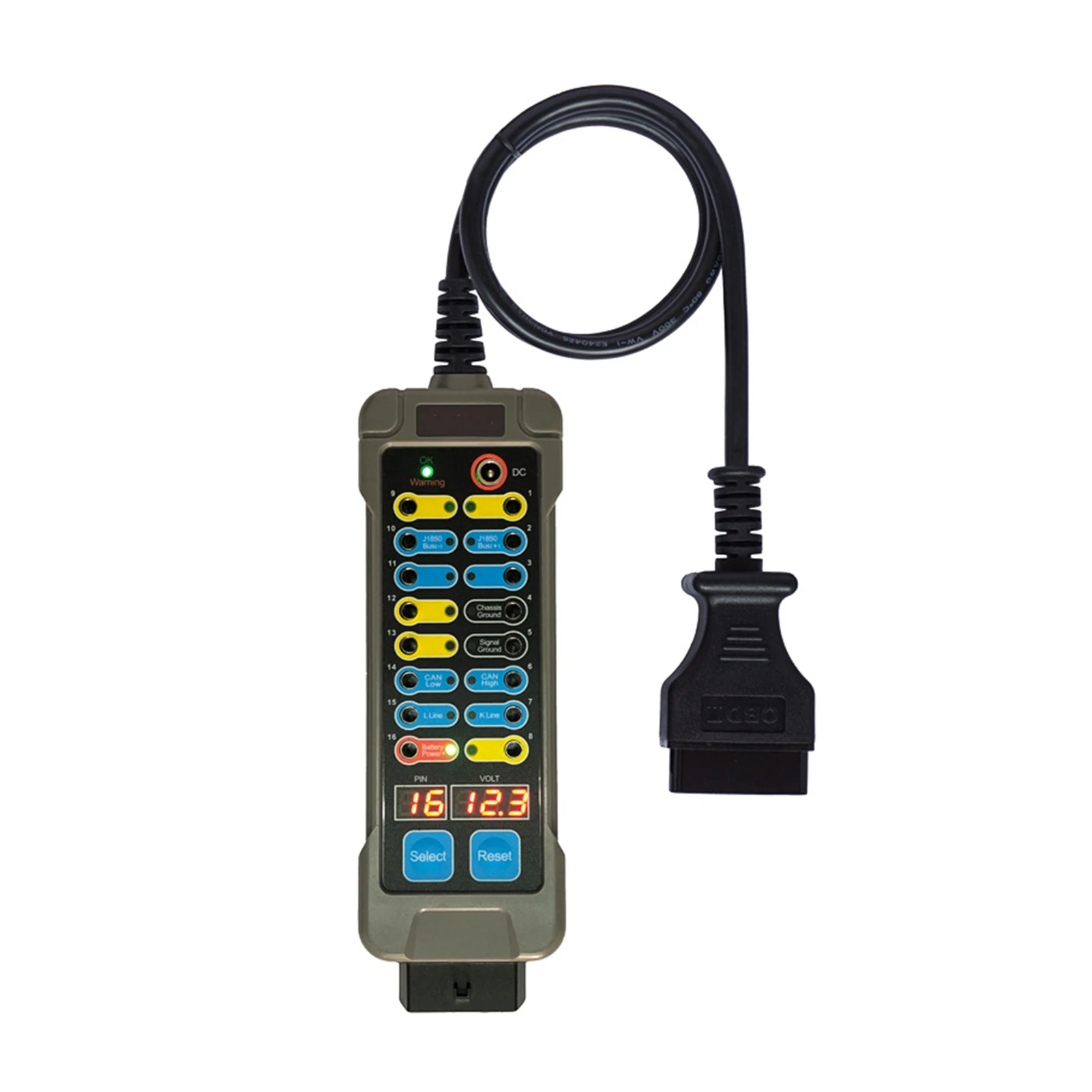 صندوق انقطاع obdii صندوق كسر للكشف عن اتصالات بروتوكول obdii/أداة وحدة التحكم الإلكترونية سهلة الاستخدام