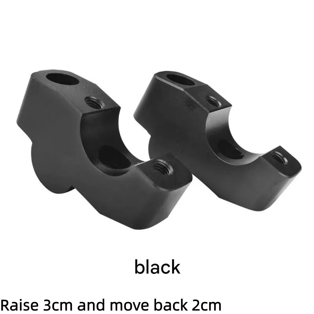 For SYM Husky ADV300 No-drill Handlebar Elevator Precise OEM Hole Direct Install Moto Upgrade Parts