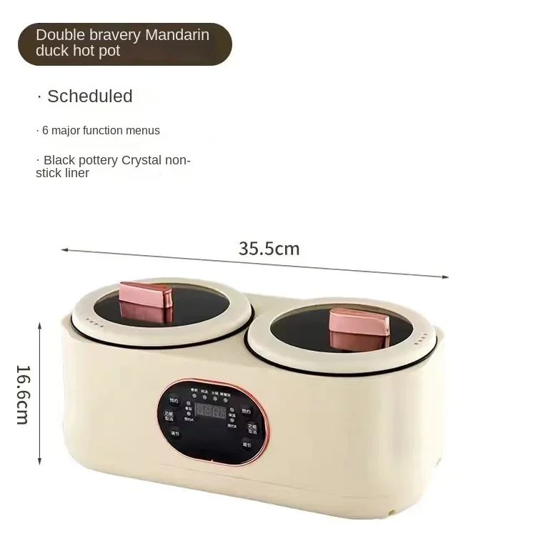 Dual Gallbladder Rice Cooker Multi functional Intelligent Electric Cooker Home Fully Automatic Intelligent Insulation