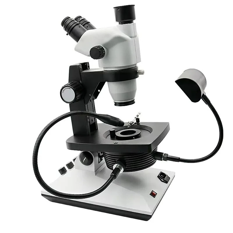 2026Professional Jewelry Laboratory Testing Tools High Precision for Famous Brand Three Eye Stereo Gemstone Microscope