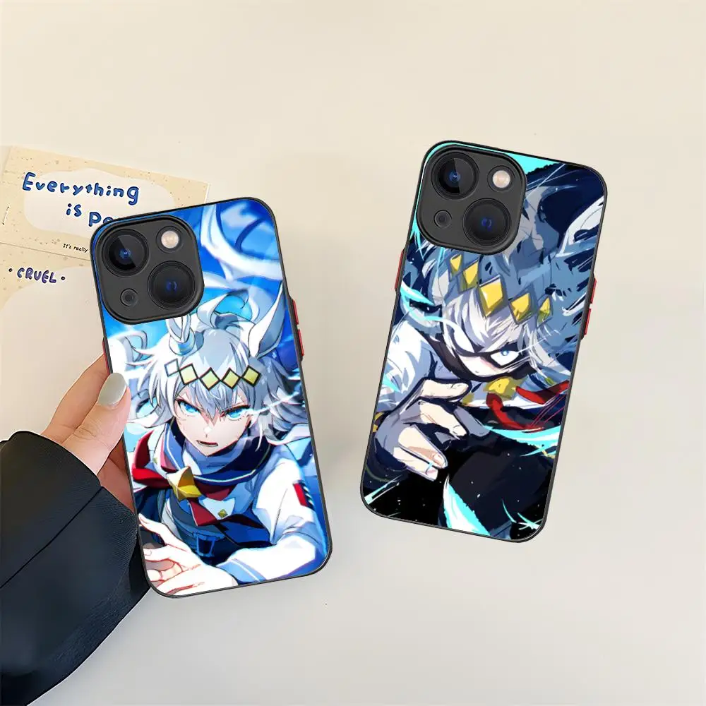 

Uma Musume Oguri Cap Silicone Mobile Phone Case for iPhone 17 16 15 14 13 12 11 X XR XS Air Pro Max Plus Mini Colorful Cover