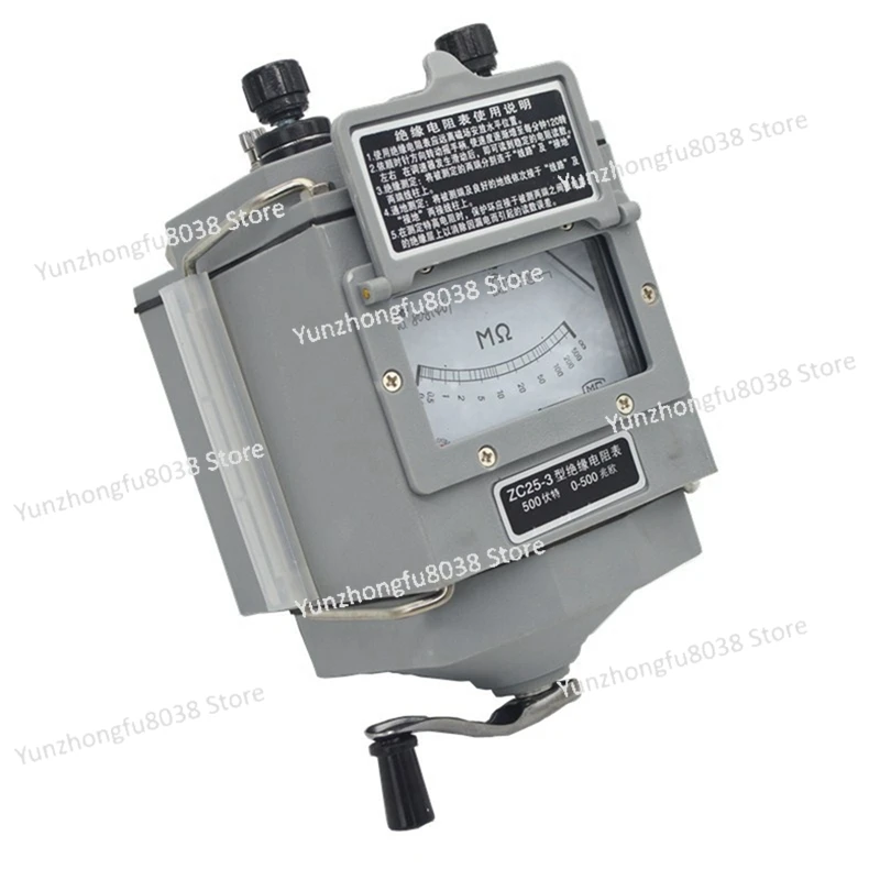 

AT51-ZC25-4 Тестер сопротивления изоляции 1000 В Tramegger Электрик Мегомметр Ручная рукоятка Tramegger