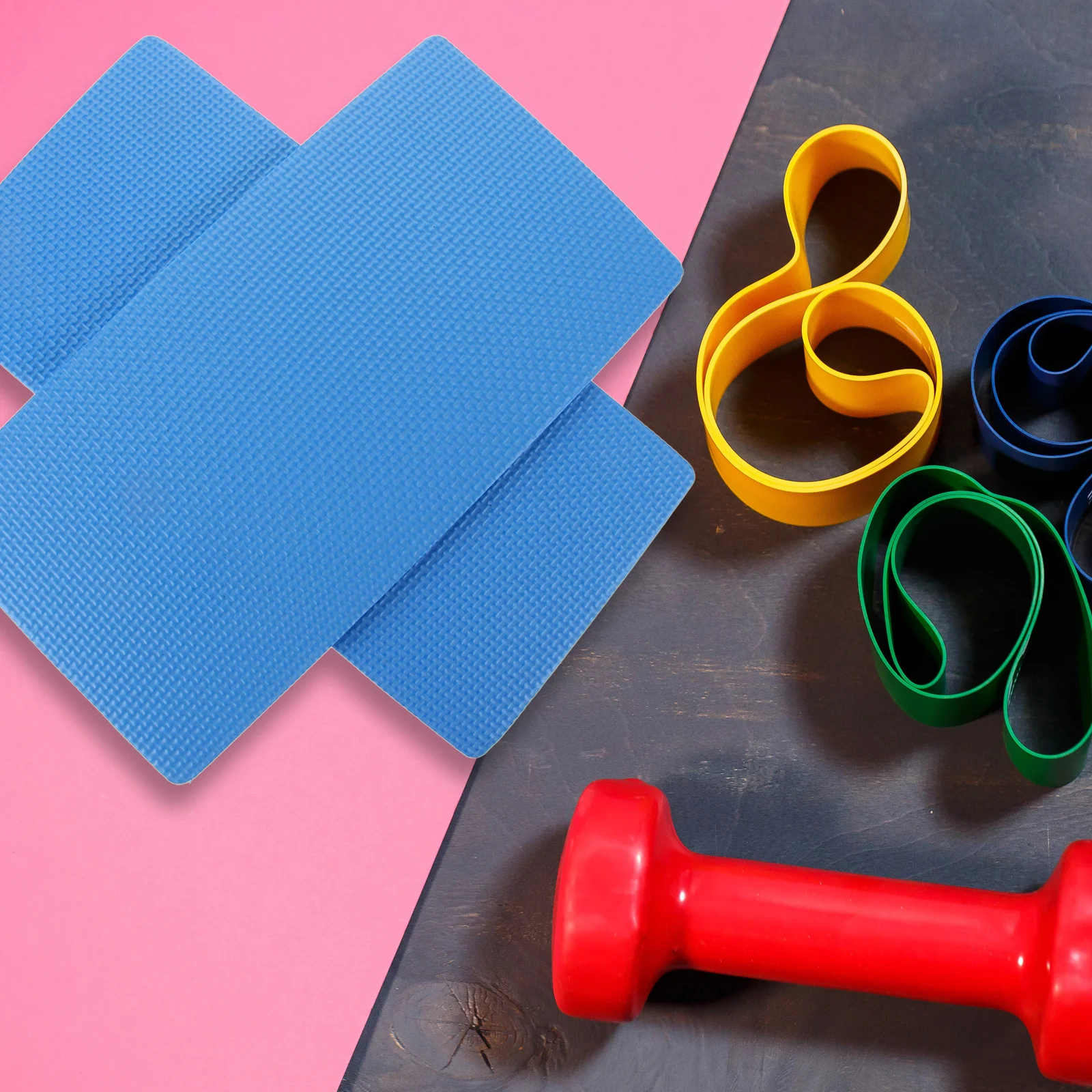 2 pezzi Eva Yoga ginocchiere protezioni per gomiti cuscini antiscivolo durevoli cuscino inginocchiato per esercizi di fitness sport