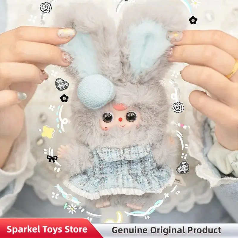 

Baby Three Oli'S Wardrobe Series Vinyl Plush Blind Box Cute Bag Pendant Doll Mystery Box Ornament Toys Birthday Gift For Girls