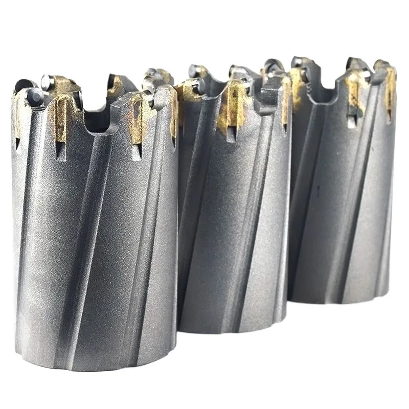 

Double tube semi composite drill bit, diamond composite sheet, limestone granite, fast spiral matrix for drilling
