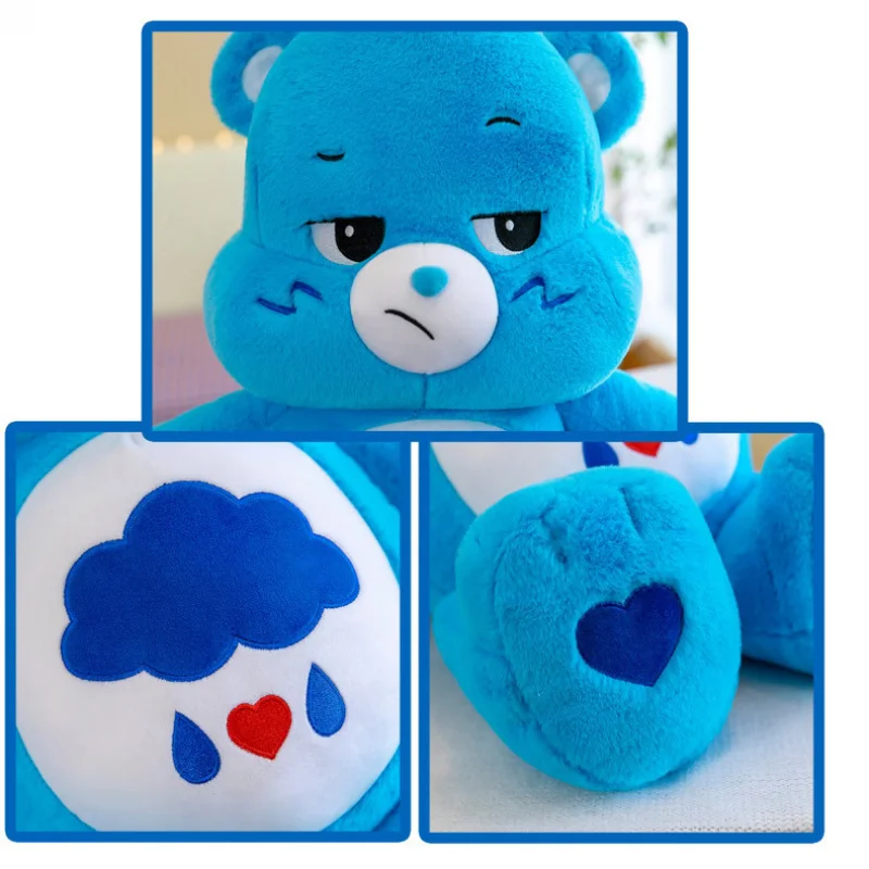 Care Bears Plush Toys Doll Rainbow Cartoon Pillow Sofa Car Ornaments Home Decor Super Soft Soothing Sleeping Doll Birthday Gifts