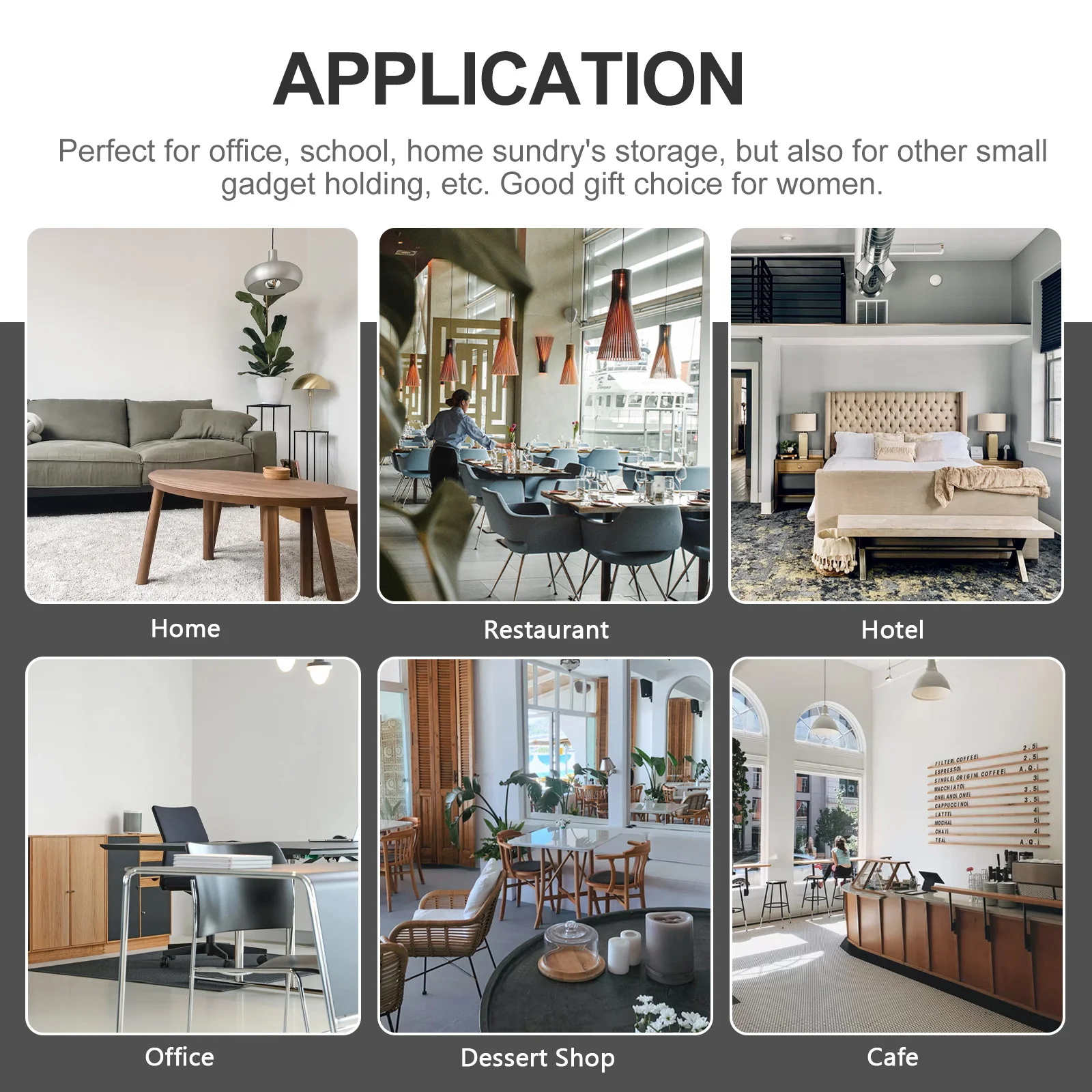 

Desktop Drawer Storage Case with Removable Compartments for Makeup Jewelry Office Supplies Tabletop Organizer Versatile