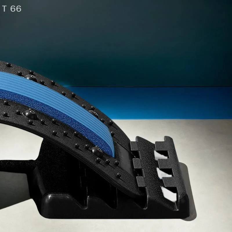 معدات اللياقة البدنية الداخلية الجر القطني لتخفيف الآلام العلاج المغناطيسي الظهر نقالة قطني مدلك جهاز تخفيف الآلام #4