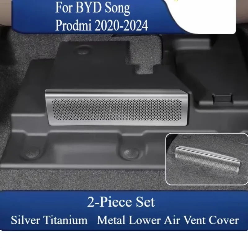 Seat Dust Cover Smart Driving Version Rear Air Conditioner Trend Protective Cover Supplies For BYD Song Prodmi 2020-2024 tools