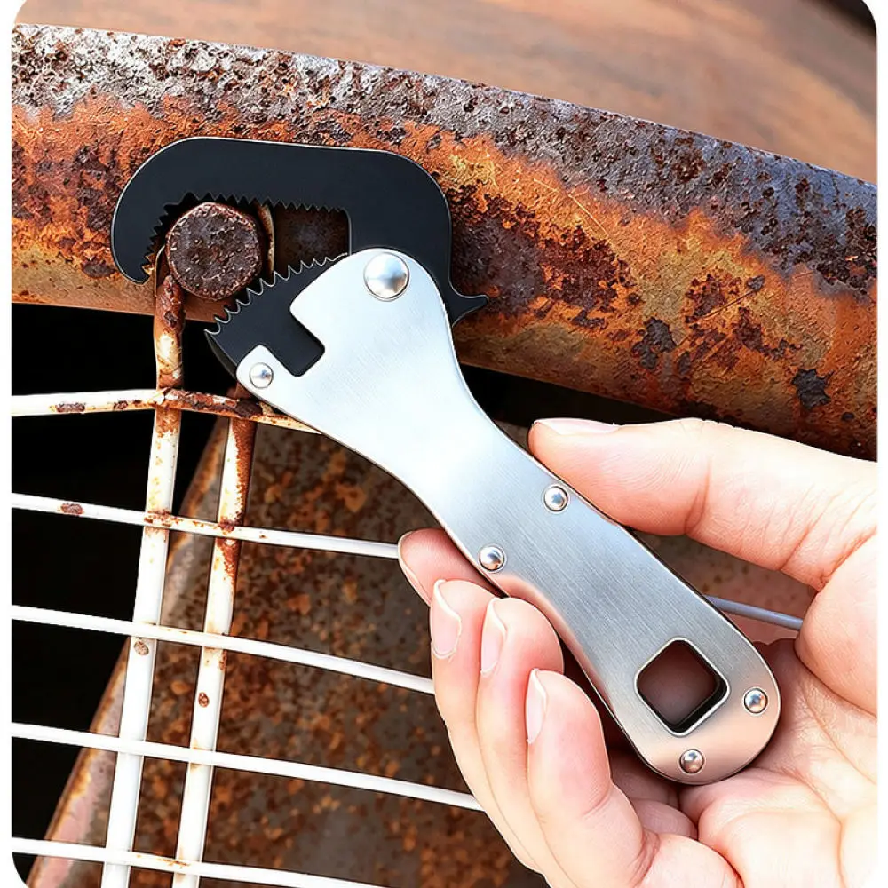 Portable Two In One Wrench For Niuxiang Durable Alloy Iron Tool Compact Ergonomic Design Handy Spanner For DIY Projects