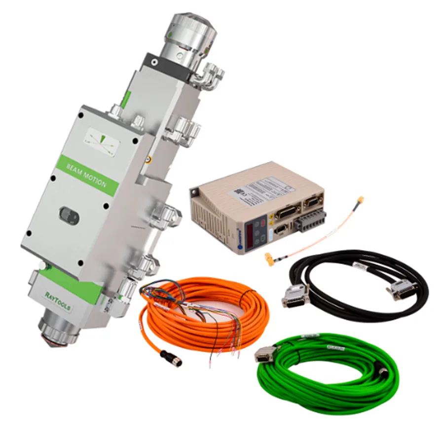 Raytools XC3000 Plus laser cutting head BM110 3.3KW Huichuan 630N bus servo 850 watts 3 sets Z-axis 400 watts with brake 1 set