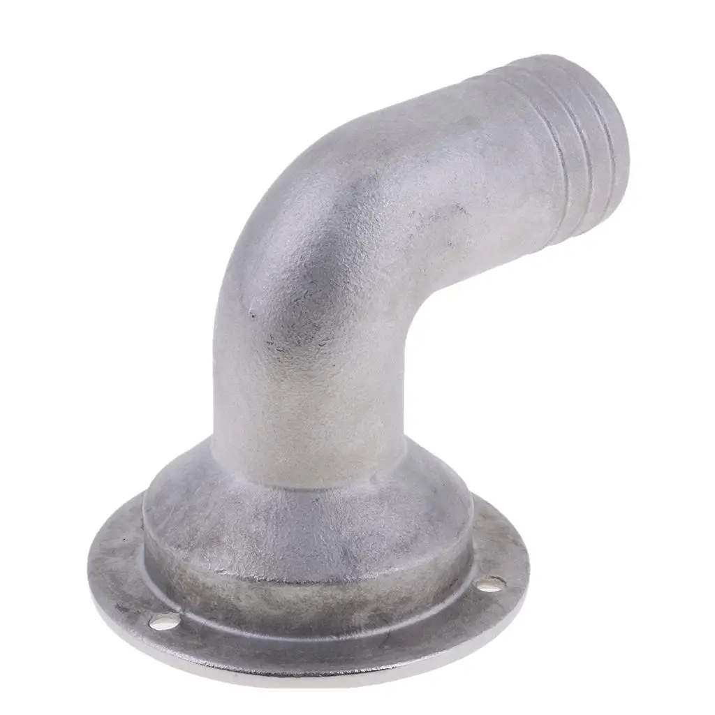 

Durable Stainless Steel Boat Deck Drain Scupper Valve 90 Degree Fitting for Marine 32mm Plumbing Solution