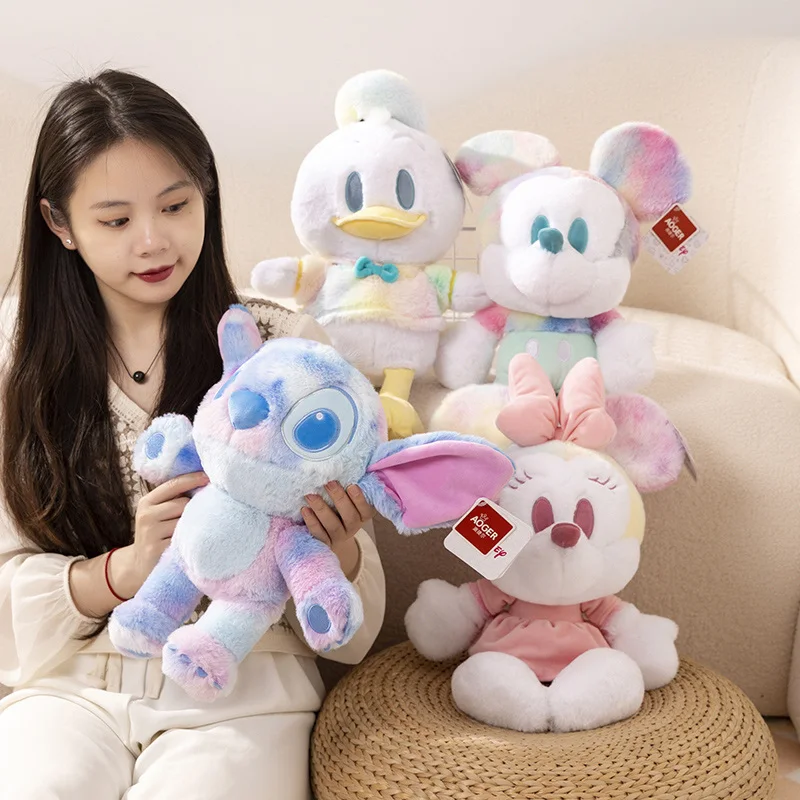 

Big Size Stitch And Angel Plush Toy Soft Cuddly Stuffed Anime Cartoon Plushies Lovely Hug Couple Doll Xmas Gifts For Girl Child