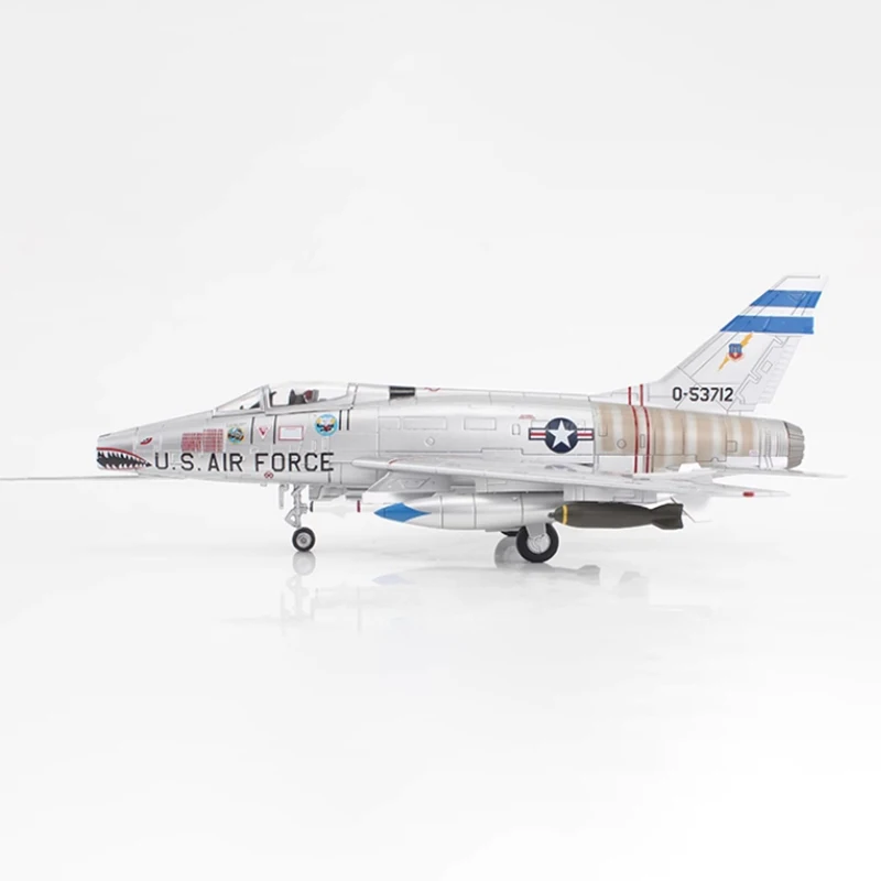 Diecast 1:72 Scale HA2126 F100 fighter F-100D Alloy Finished Simulation Model Static Decoration Souvenir Gifts For Adult Boy