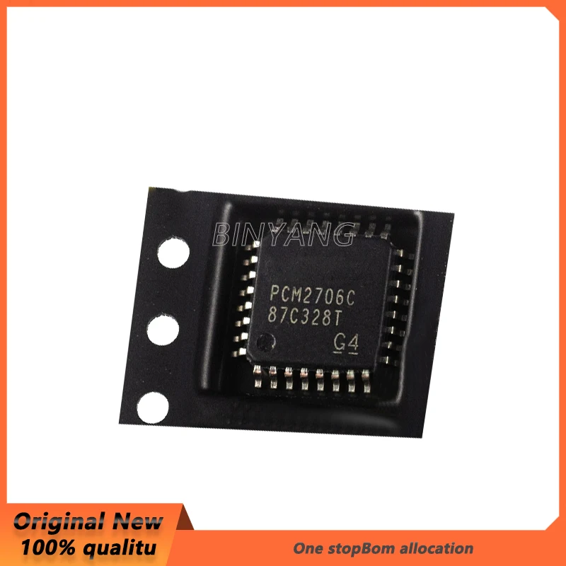 1-5PCS PCM2706CPJT PCM2706C QFP32 100% New Original ic Chip in stock