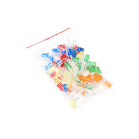 500Pcs/lot 5MM LED Diode Kit Mixed Color Red Green Yellow Blue White  5value*100pcs=500pcs