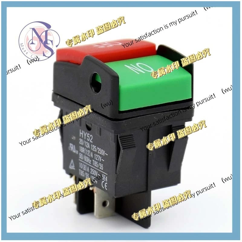 Suitable for KEDU HY52 125/250V industrial power button switch, suitable for mechanical equipment, electrical room