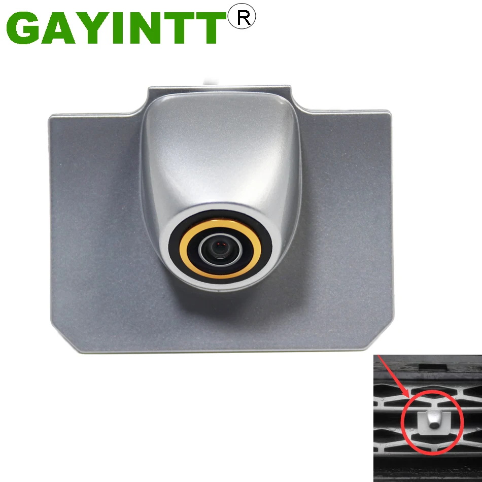 

GAYINTT 170° Vehicle HD Car Front View Camera for Land Rover Range Rover 2015 2016 2017 Night Vision Waterproof CCD