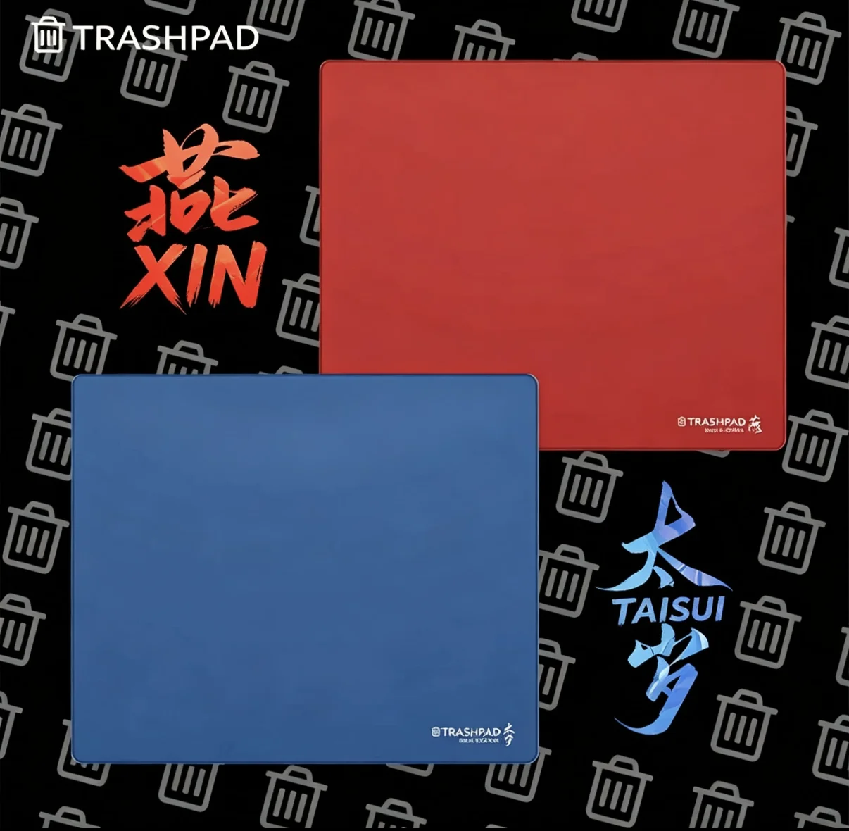 Trashpad Tai Sui/Yan Mouse Pad Gaming Esports Esports Equipment Esports Mouse Pad