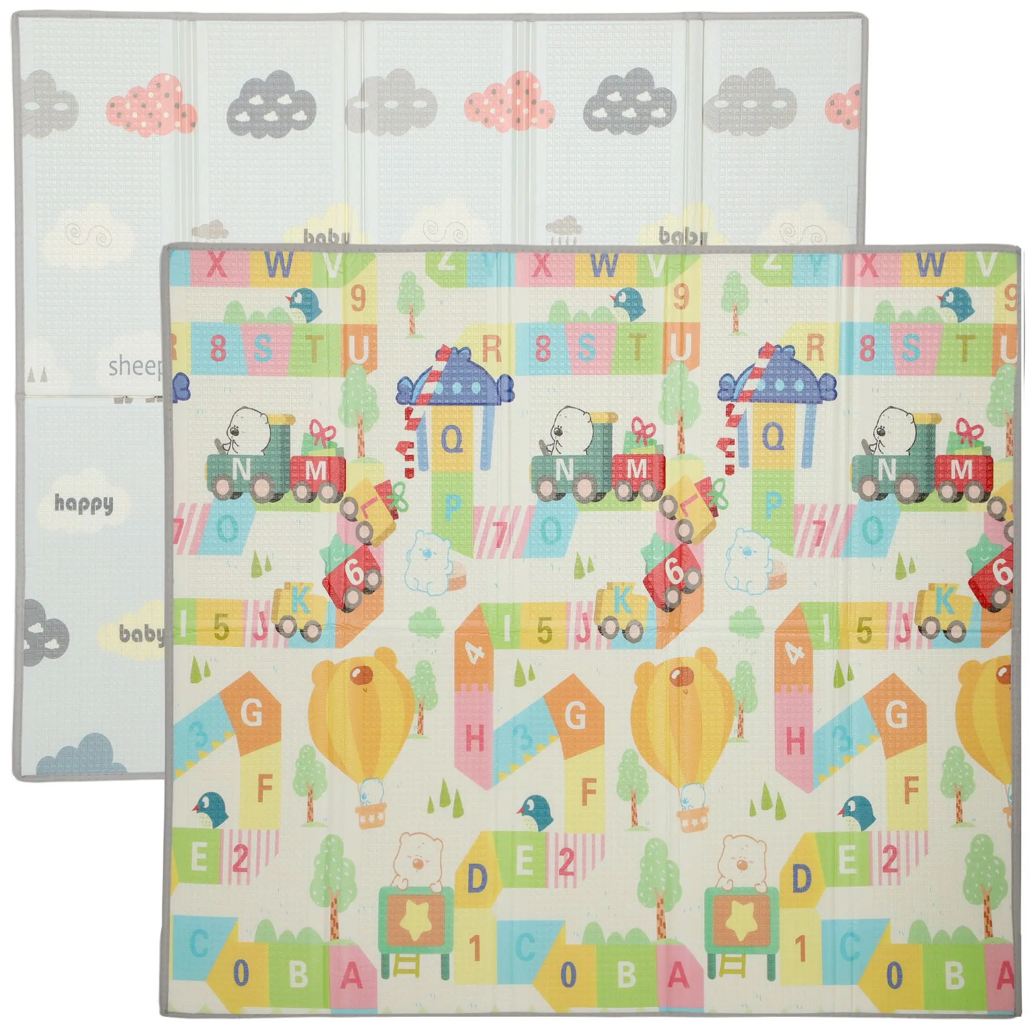 Foldable & Reversible Baby Play Mat, 79