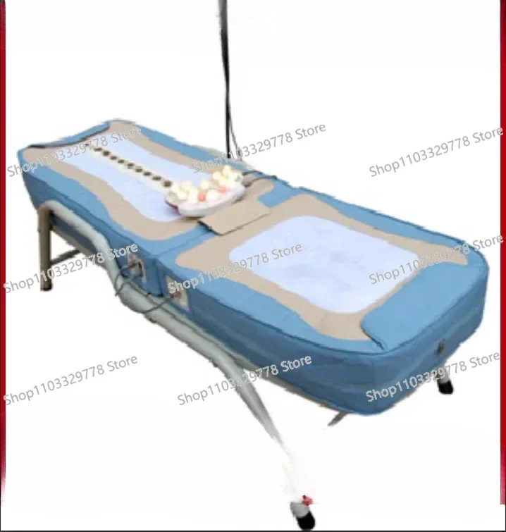 Electric Jade Roller Heated Massage Bed Elderly Massage Therapy Bed Multifunctional Jade Massage Heating