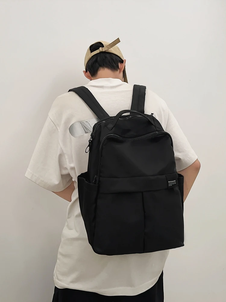 New fashion backpack large capacity short-distance travel bag simple design backpack multi-functional class bag