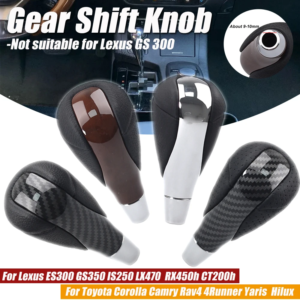 For Lexus GS350 GS450h GS460 LS460 LS600h RX350 RX450h ES350 IS250 2008 2009 2010 2011 Automatic Gear Shift Knob