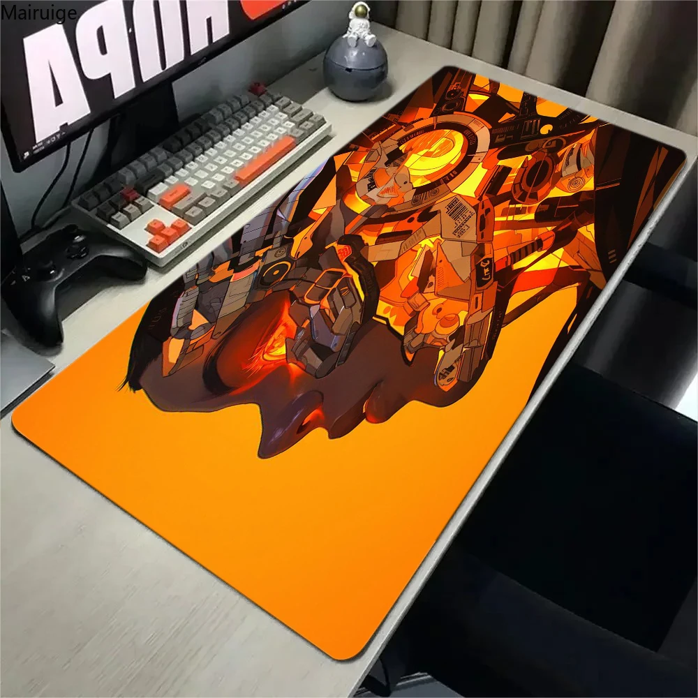 Mouse Pad PC Anime MechWarrior Project Mousead Non Slip Rubber Extended Desk Mat Laptop Gamer Cabinet HD Keyboard Rug XL XXL