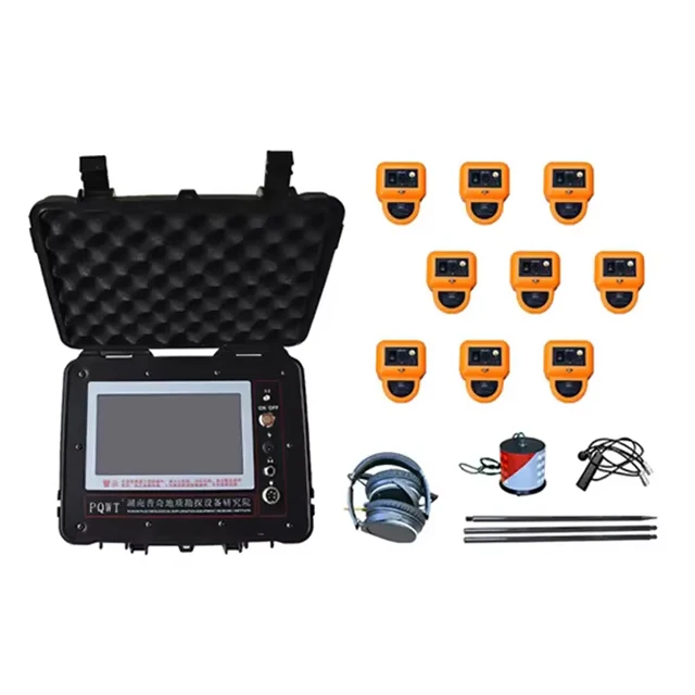 PQWT-CL900 Automatic Analyzer 9 Sensor Underground Pressure Pipeline Water Leakage Detection Leak Detector