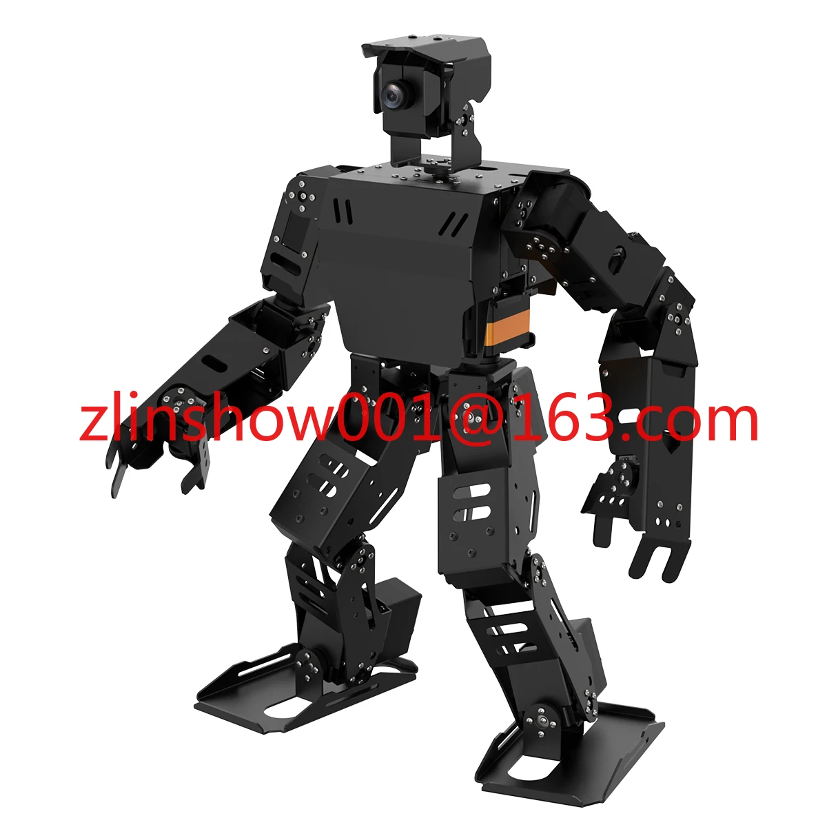 AI Vision Humanoid Robot Powered by Raspberry Pi 4B Biped Inverse Kinematics Algorithm Learning Teaching Kit