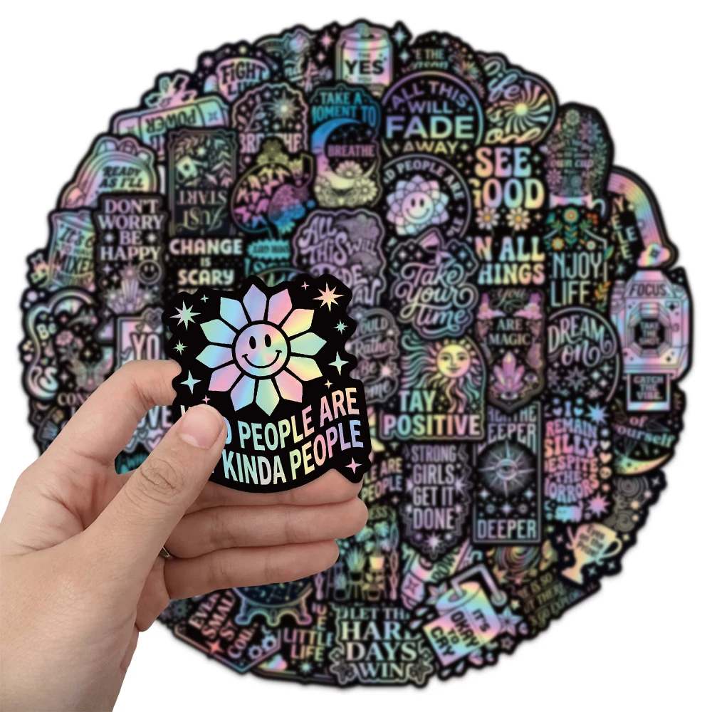 50PCS Encourage Fun Graffiti Stickers DIY Phone Cases, Postcards, Luggage, Laptop Speaker Stickers