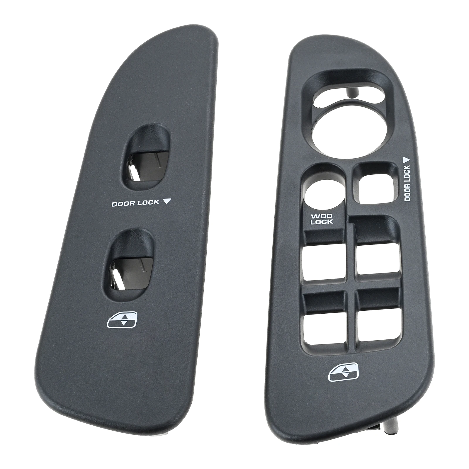 

2 шт., лицевая панель переключателя окна двери, передняя сторона водителя и пассажира для Dodge Ram 1500 2500 3500, грузовик, четырехкаба, Mega Cab, 3 цвета