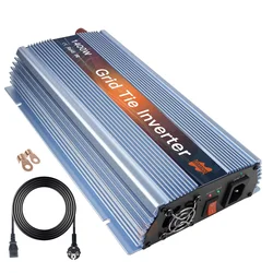 1400W Grid Tie Micro Solar Inverter 20-50VDC To 120/230VAC MPPT Pure Sine Wave Converter For 1400W 18V or 36V Solar Power System