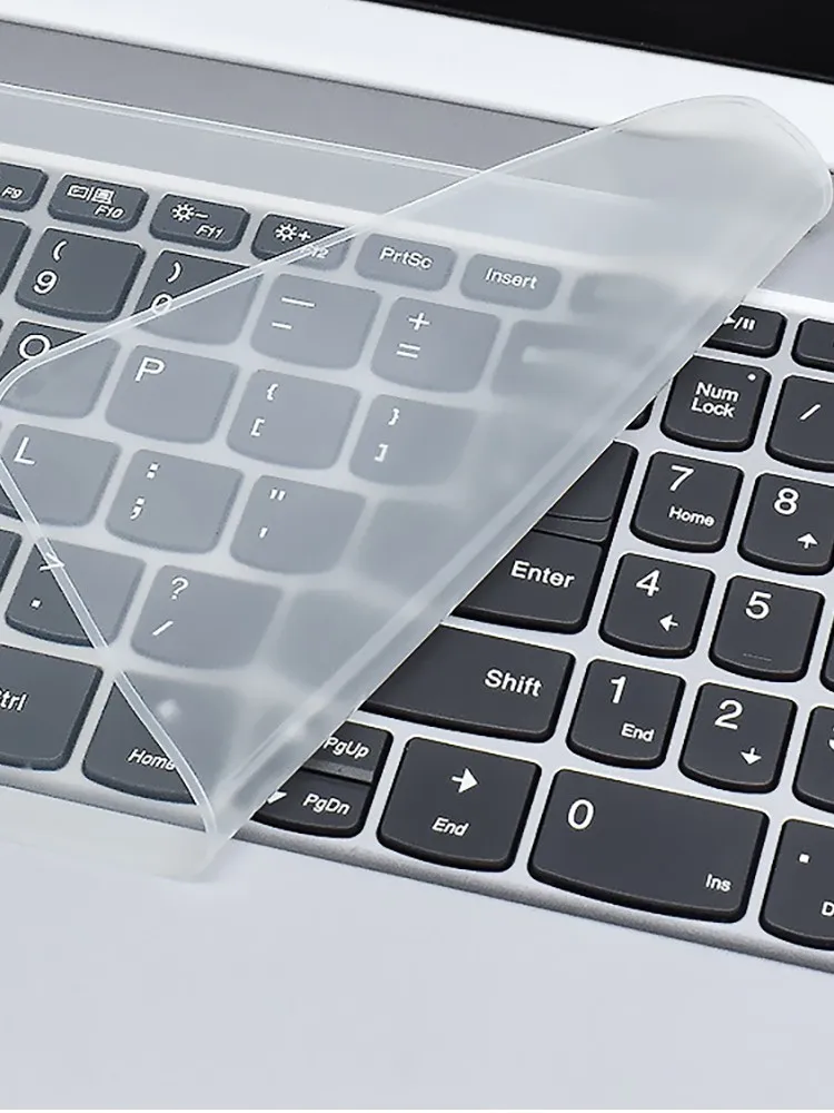 Housse de clavier universelle pour ordinateur portable de 13 à 17 pouces, Film de protection en Silicone souple, anti-poussière et étanche pour ordinateurs portables