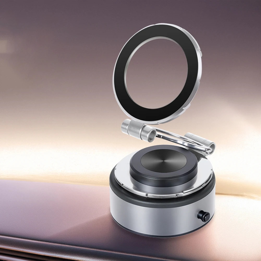 Support de téléphone magnétique à absorption sous vide pour voiture, support de téléphone portable à aspiration sous vide pour salle de sport, bain, douche
