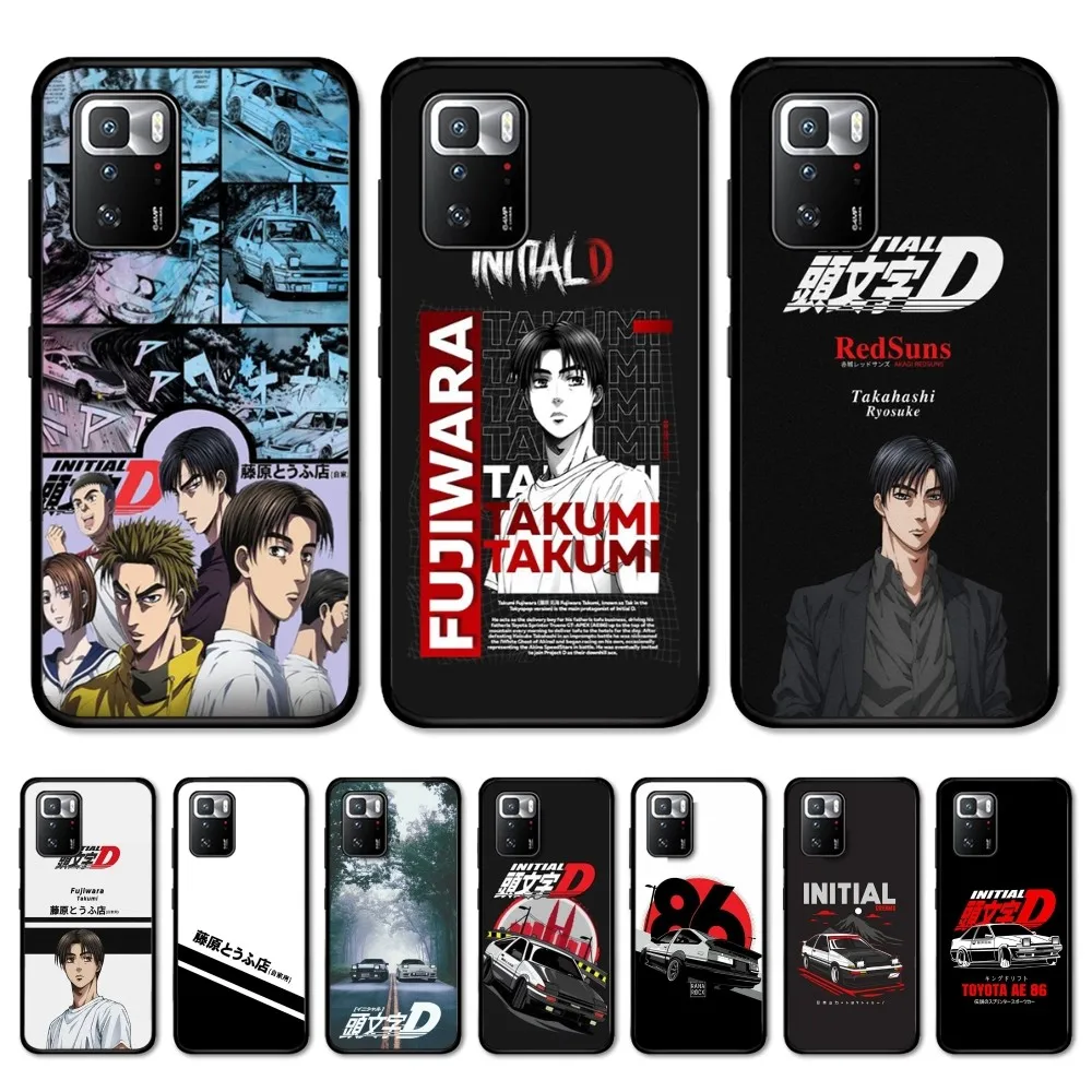 Initial D AE86 Tail Light Phone Case For Redmi Note 4 X 5 A 6 7 8 Pro T 9 Pro 9S 10 Pro 11 Pro 11S 11Epro PocoM3pro