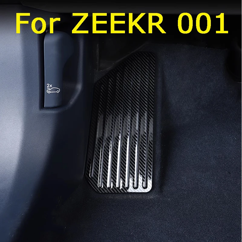 

For ZEEKR 001 2023 Car Accessories Pedal Brake Accelerator Rest Cover Anti Skid Foot Pad Auto Styling