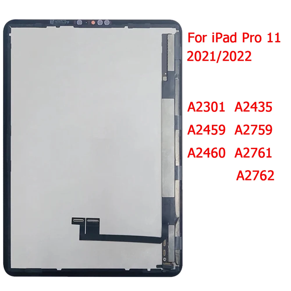 Imagem -02 - para Apple Ipad Pro 11 2023 1a Geração A1980 2023 2a Geração A2068 2023 3a Geração A2228 2023 4a Geração A2759 Display Lcd Tela de Toque Novo