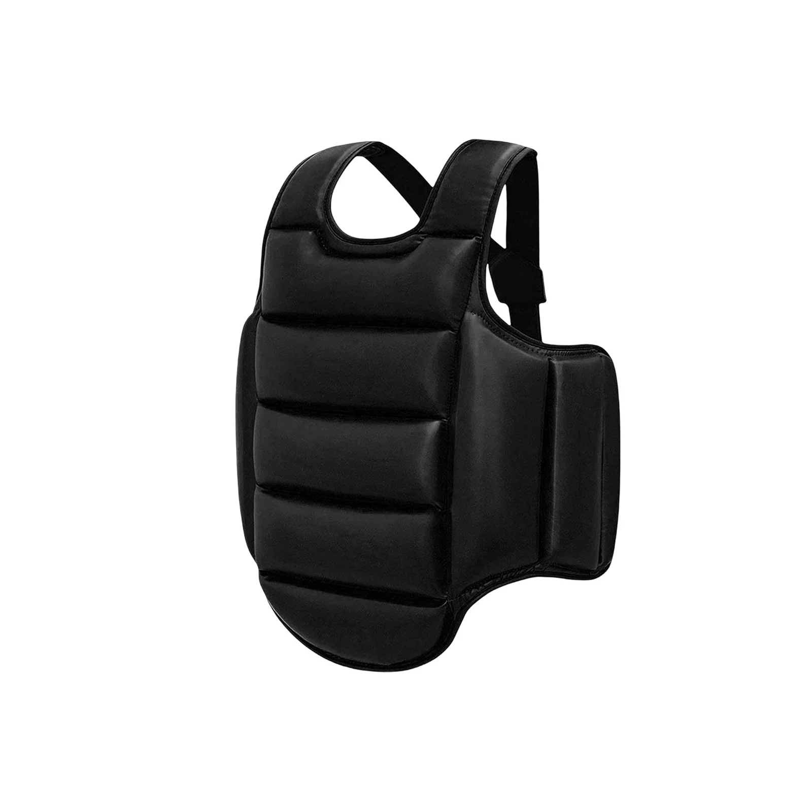 Chest Protector Karate Sanda Protective Vest Shock Absorbent Belly Pad for MMA Boxing and Taekwondo