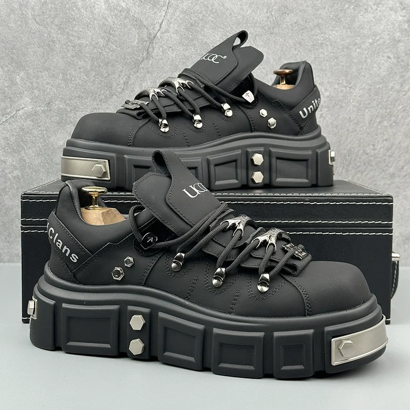 

Four Season Hot Leisure Sports Platform Skateboarding Shoes, Outdoor High-quality Vulcanized Sports Shoes Trendy Brand Plus Size