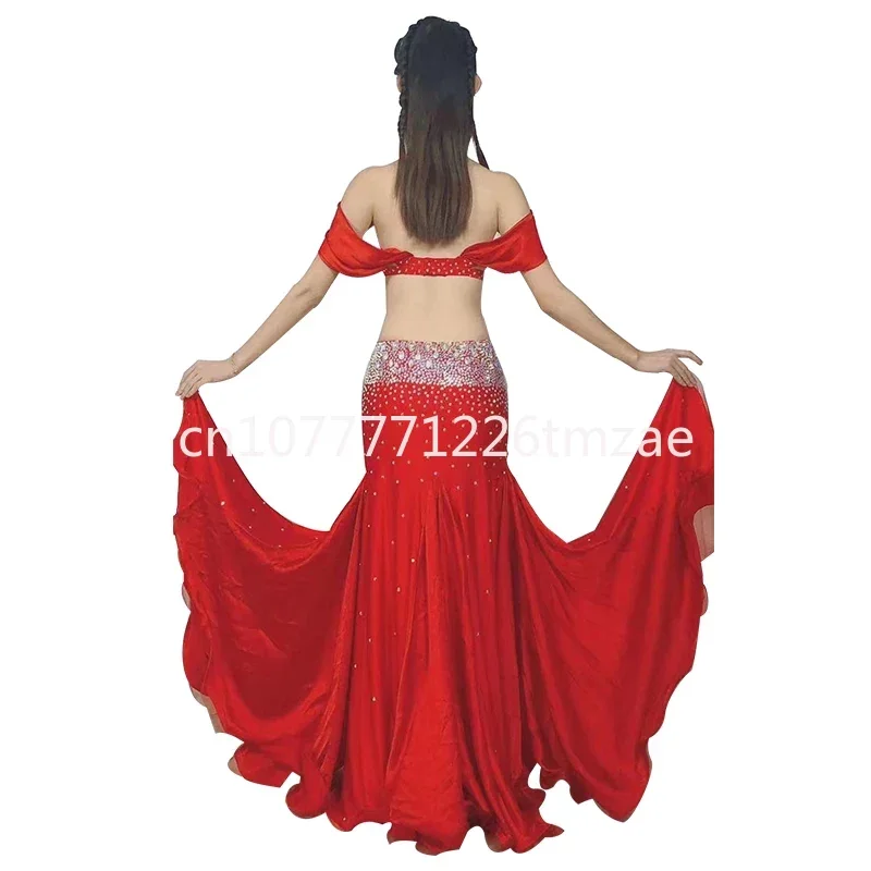 Professional Performance Set Children\'s Women\'s Belly Dance Suit Girls Oriental Dance Costume