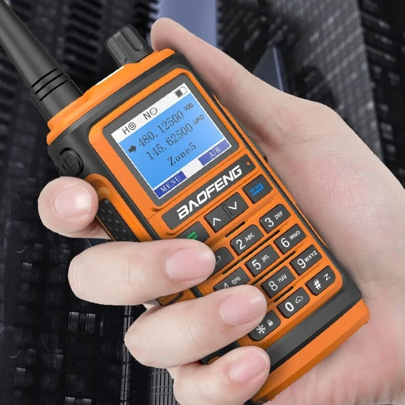 Baofeng High Quality Walkie-talkie New Outdoor Direct Charge One-click Frequency Adjustable Frequency Mountaineering Intercom