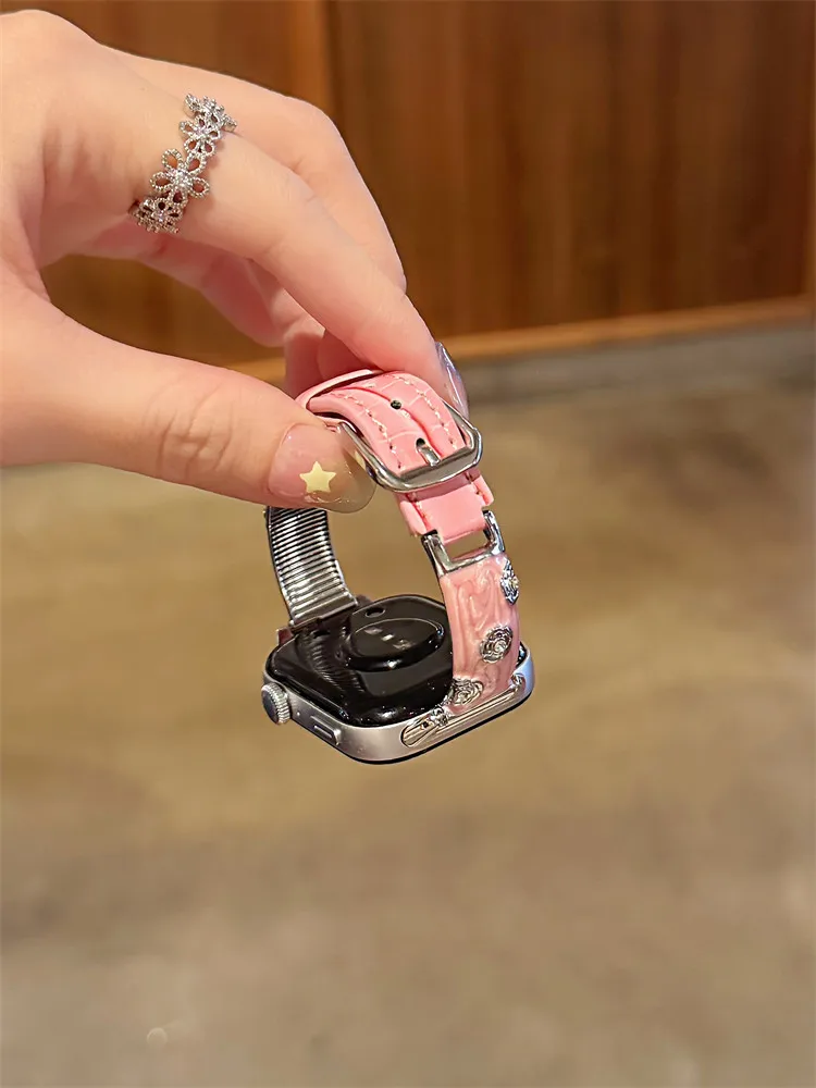 

Заниженный металлический пэчворк подходит для модных ремешков часов 22 мм/20 мм/18 мм на Huawei GT5/GT5 Pro/GT4/GT2/3/4